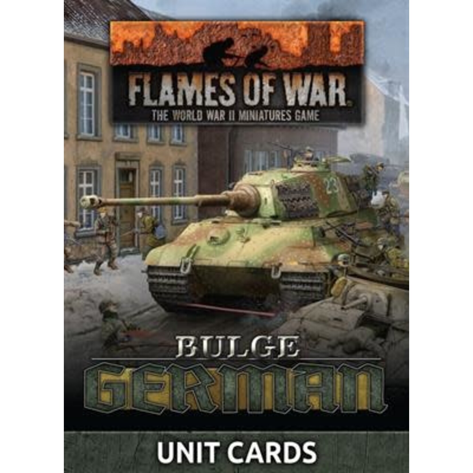 Flames of War Flames of War: German: Bulge Unit Cards
