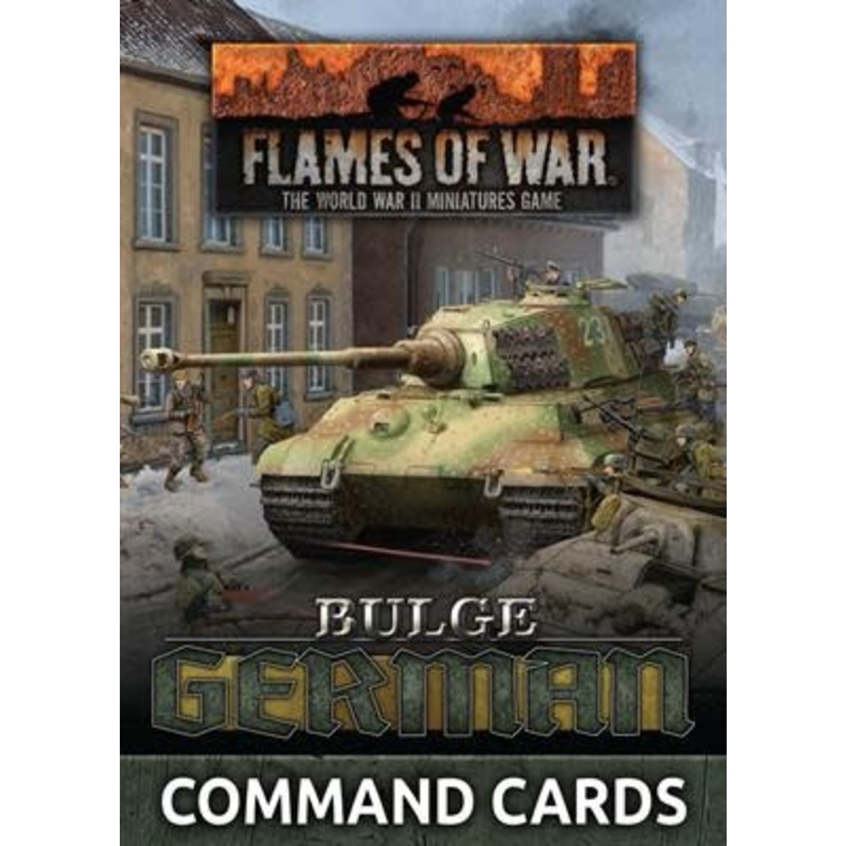 Flames of War Flames of War: German: Bulge Command Cards