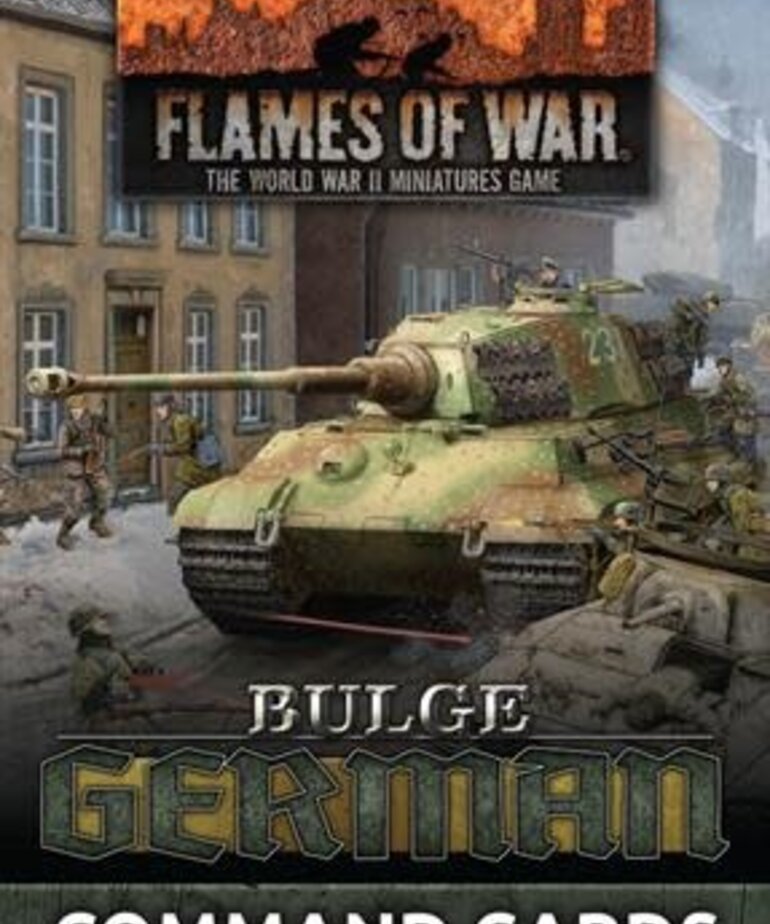 Flames of War Flames of War: German: Bulge Command Cards