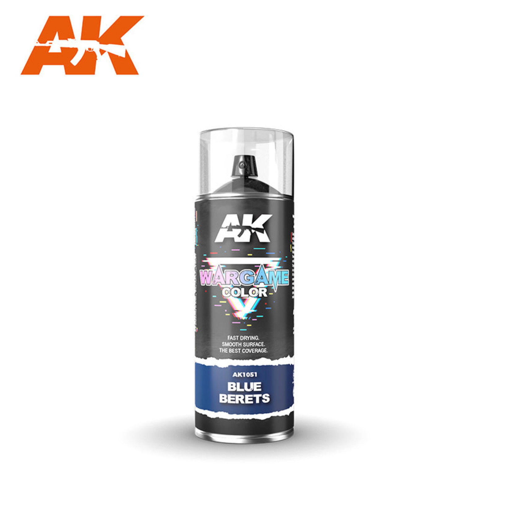 AK Interactive AK1051 Spray Wargame Color Blue Berets 400ml