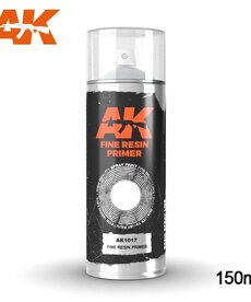 AK Interactive AK1017 Spray Fine Resin Primer 150ml