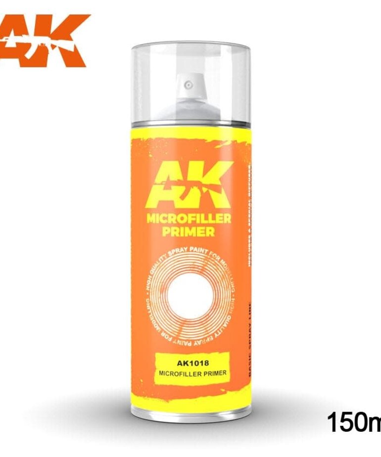 AK Interactive AK1018 Spray Microfiller Primer 150ml