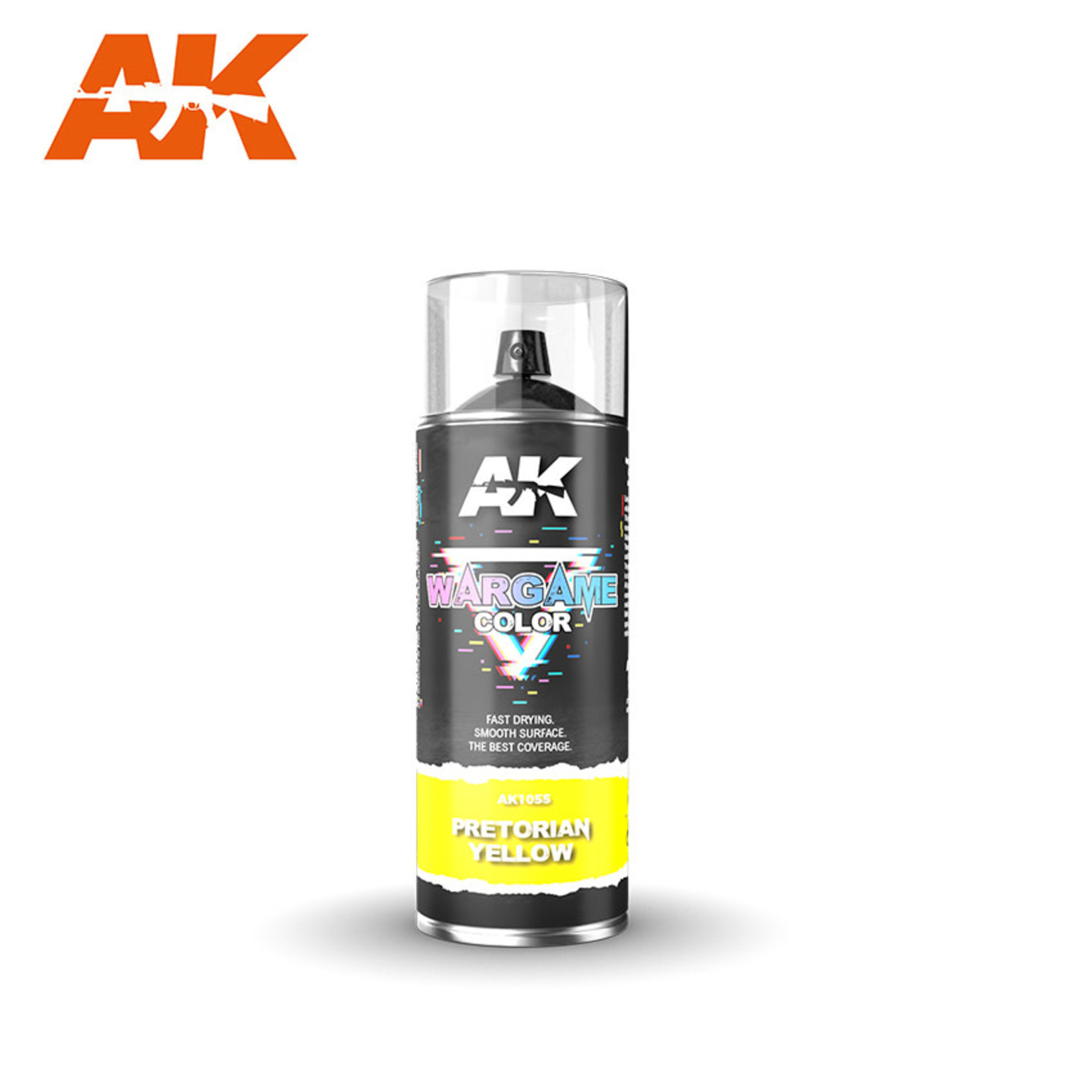 AK Interactive AK1055 Spray Wargame Color Pretorian Yellow 400ml