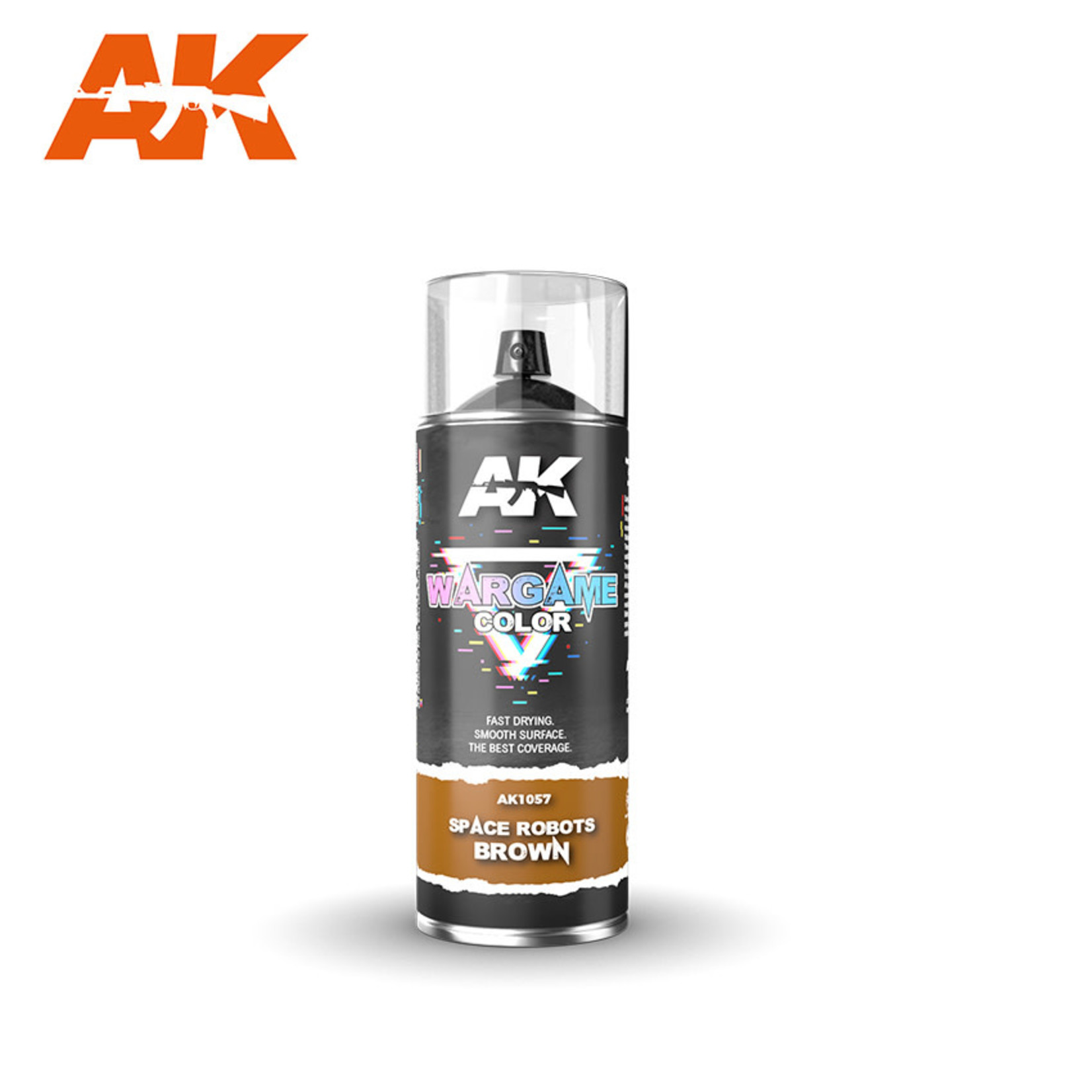 AK Interactive AK1057 Spray Wargame Color Space Robots Brown 400ml