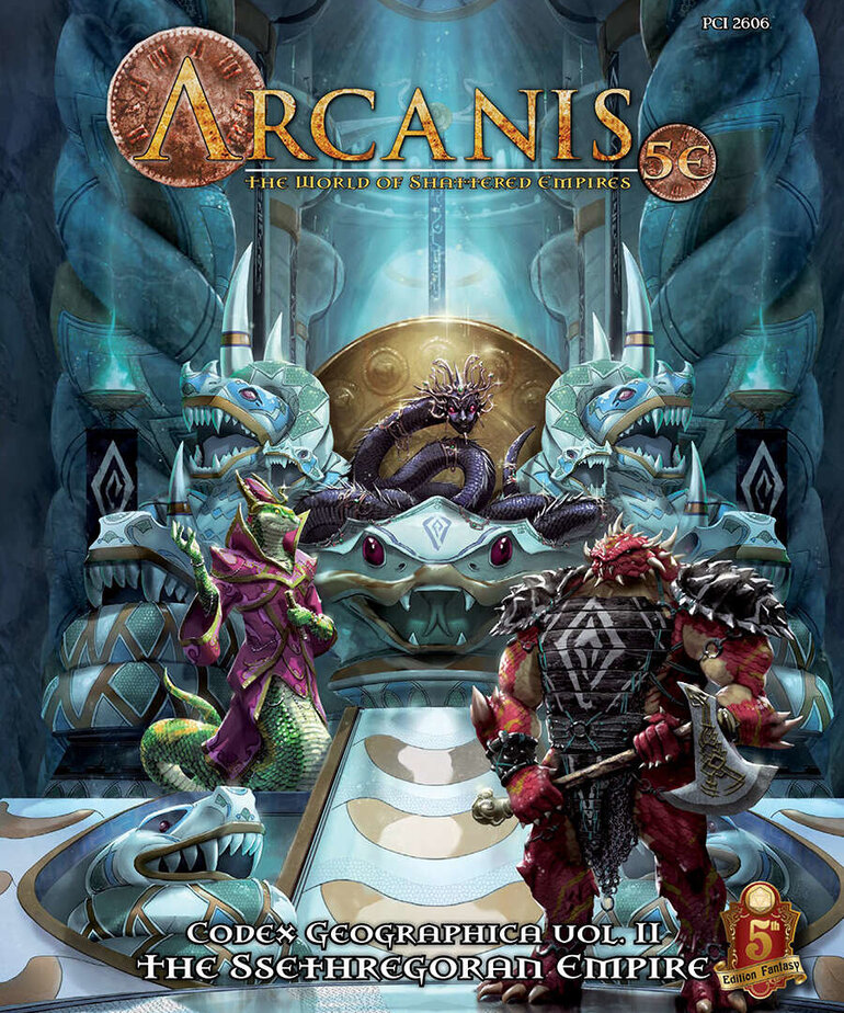 Paradigm Concepts Arcanis: Codex Geographica Vol. II The Ssethregoran Empire