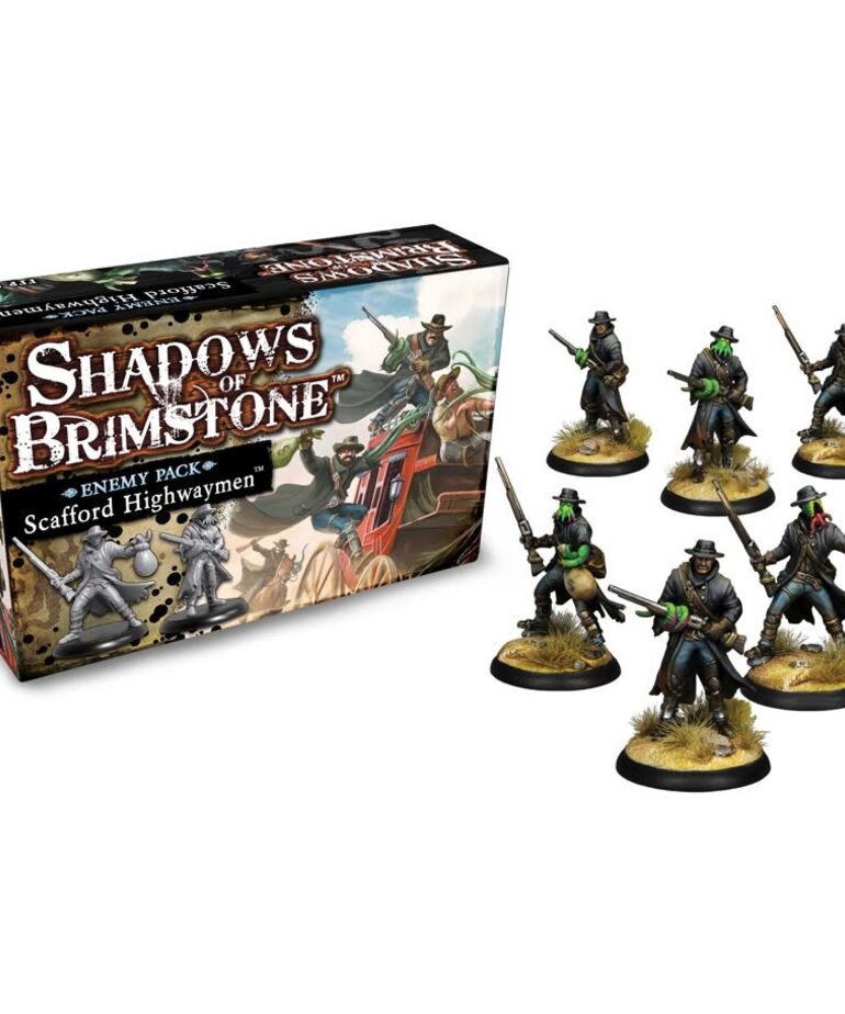 Flying Frog Productions Shadows of Brimstone: Enemy Pack: Scafford Highwaymen