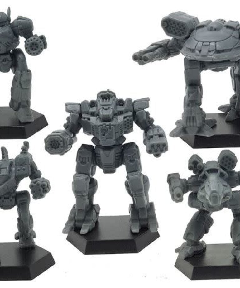 Catalyst Battletech: Clan Heavy Star (5) set