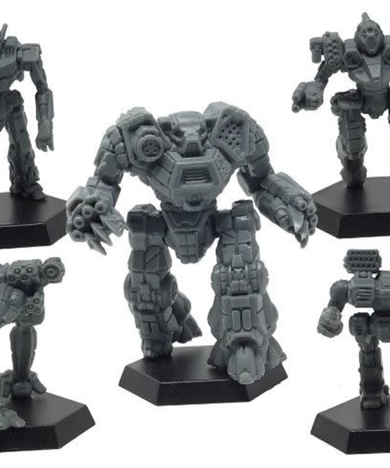 Catalyst Battletech: Clan Ad Hoc Star (5) set