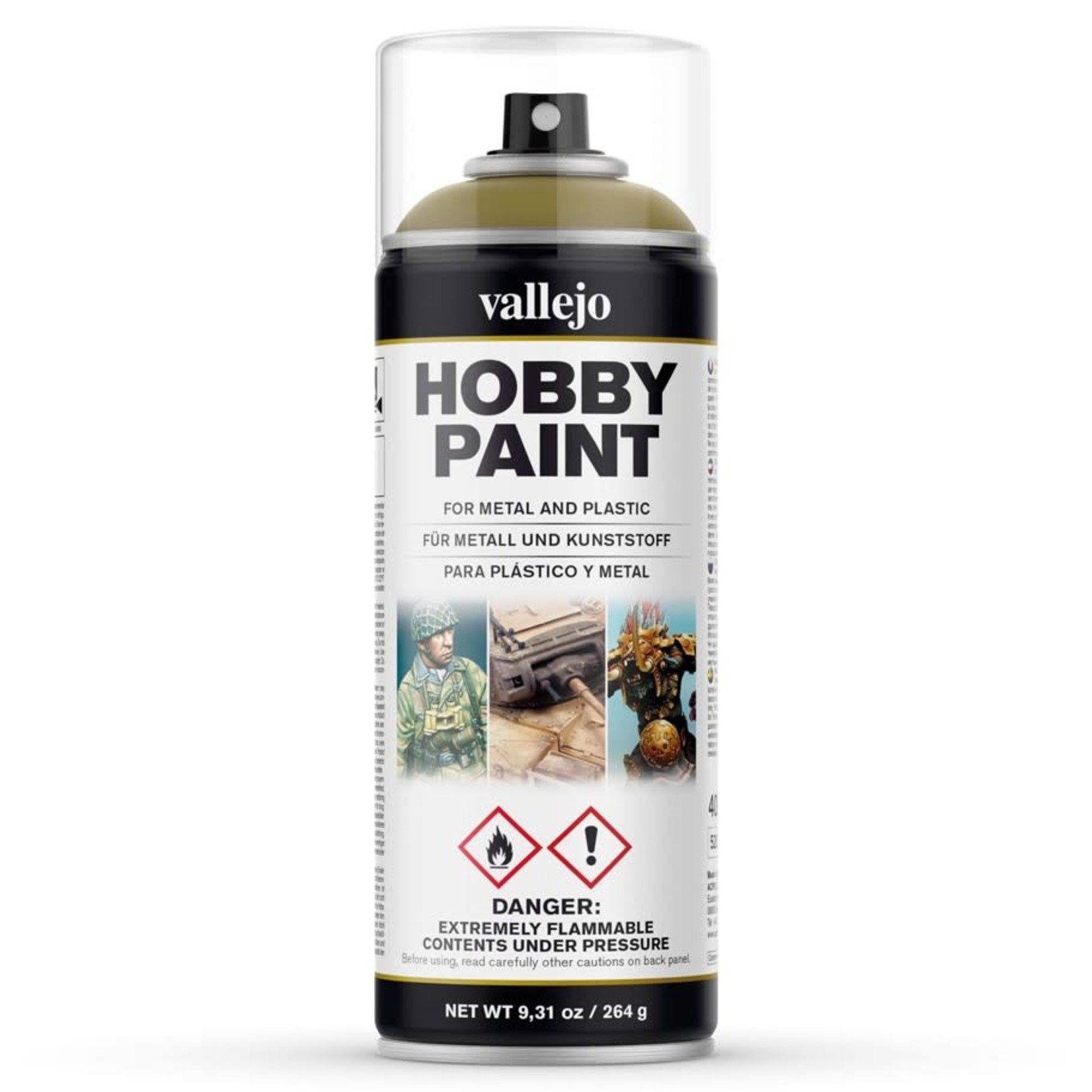 Vallejo Vallejo Dunkelgelb Panzer Yellow 400ml Spray