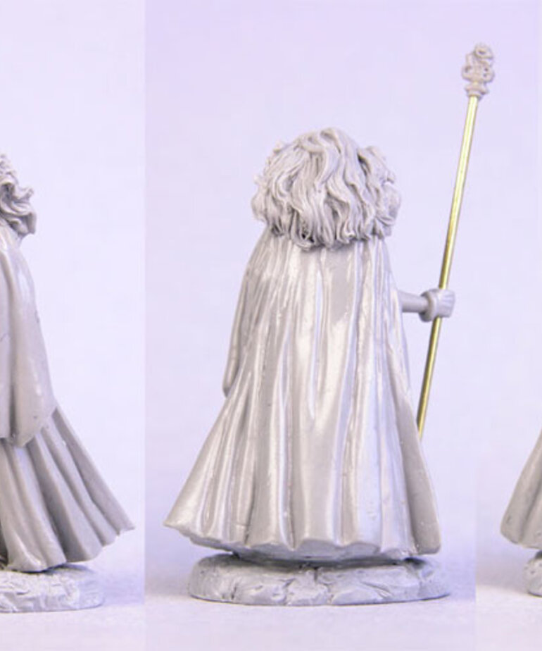Dark Sword Miniatures Dark Sword Miniatures (Metal) Elmore Masterworks - Female Mage with Staff (1)
