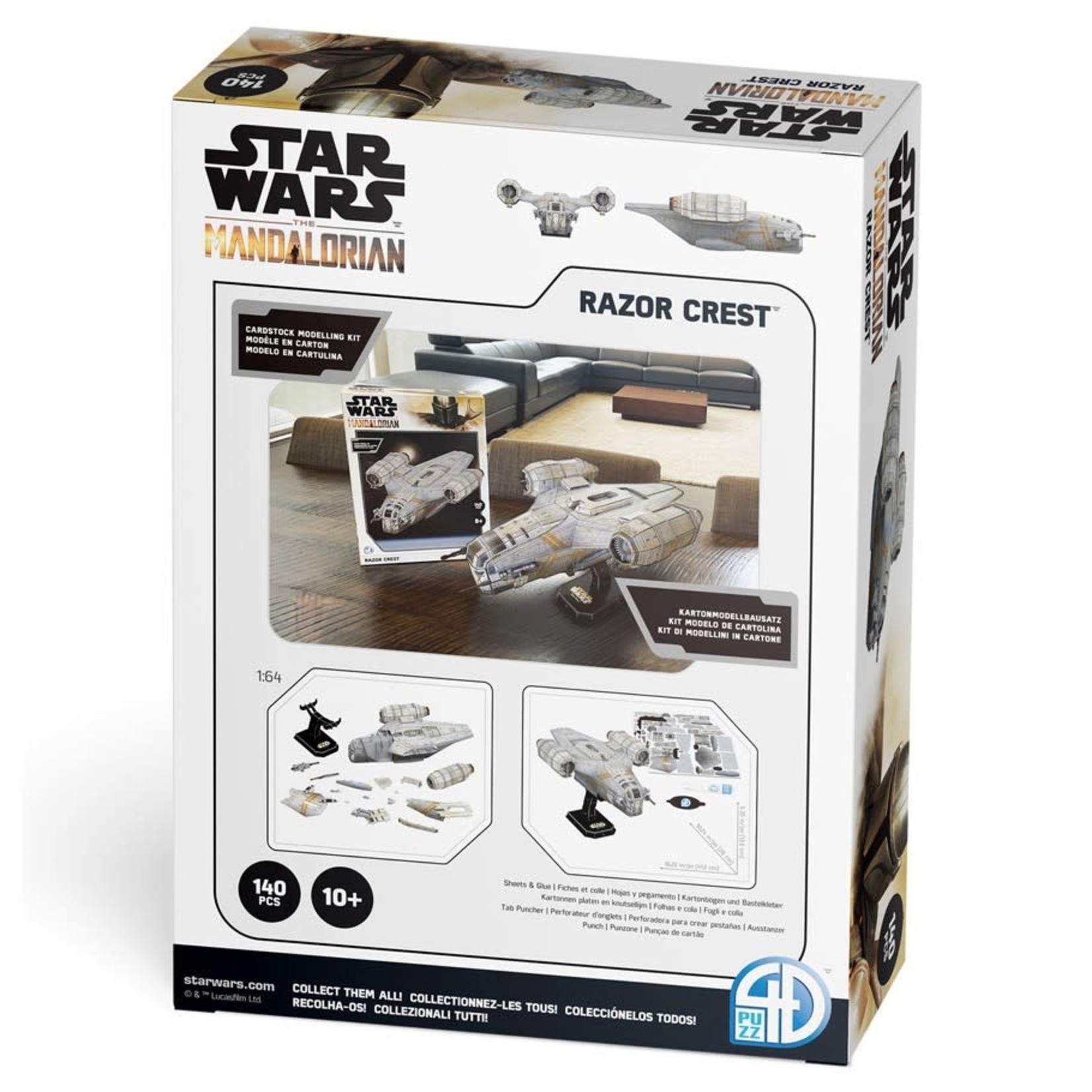 Asmodee Paper Model Kit: Star Wars: Razor Crest