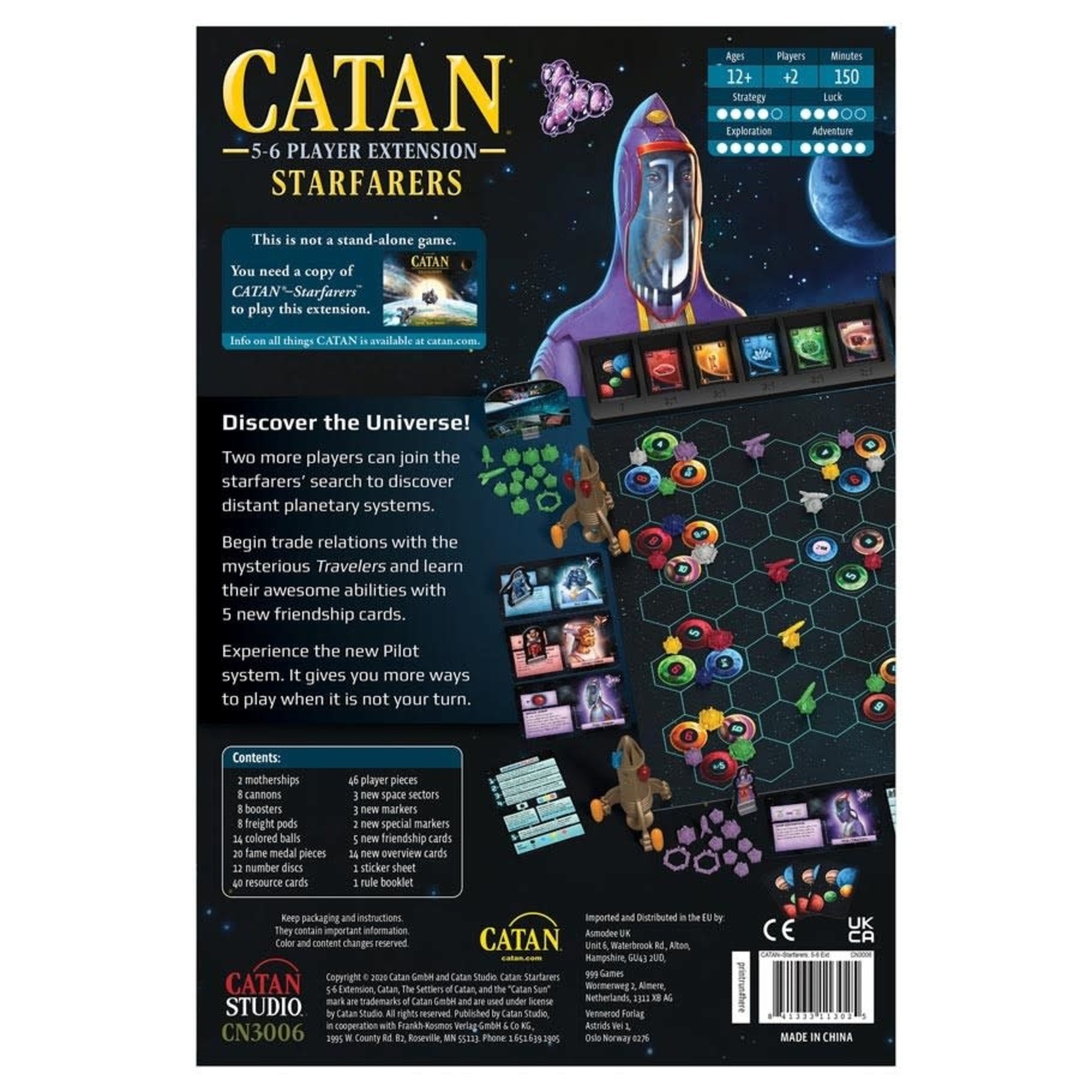 Asmodee Catan: 5-6 Player Extension Starfarers