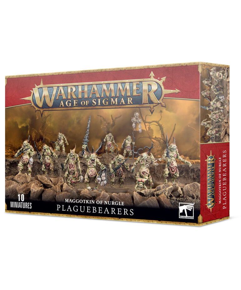 Age of Sigmar Age of Sigmar: Chaos Daemons: Maggotkin Of Nurgle: Plaguebearers