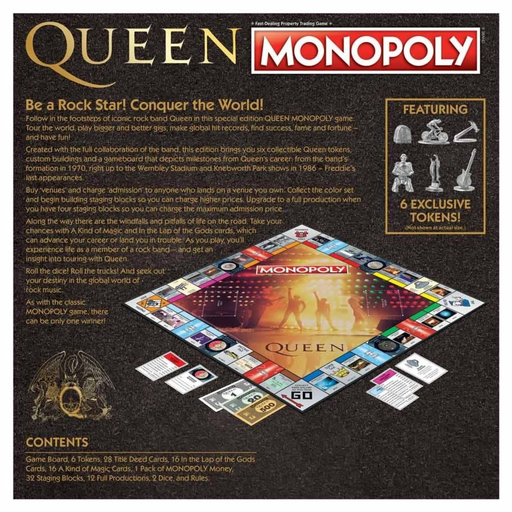 USAOPOLY Monopoly: Queen