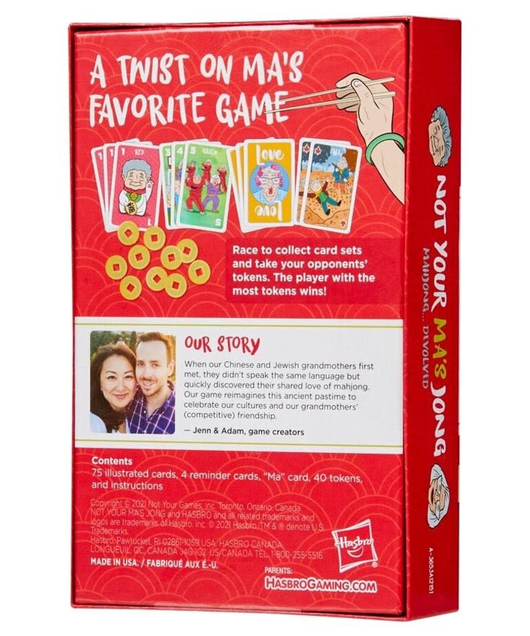 Hasbro Not Your Ma's Jong: Mahjong Devolved