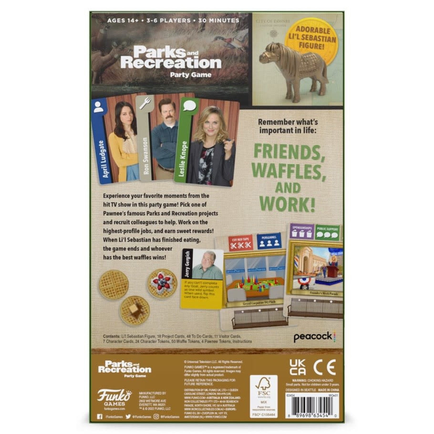 Funko, LLC Parks and Recreation Party Game