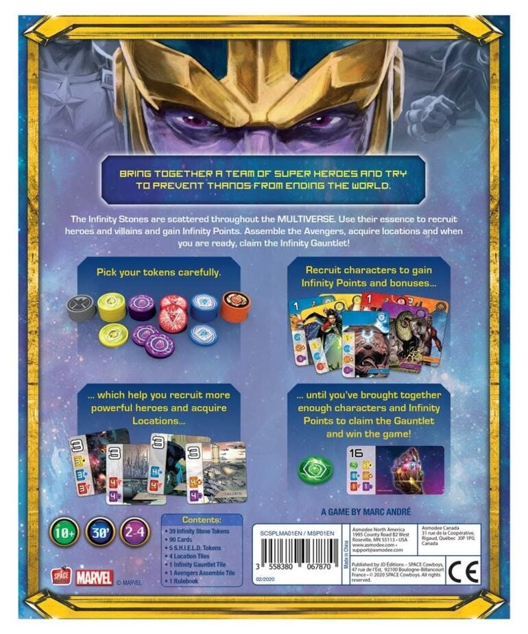 Asmodee Splendor: Marvel