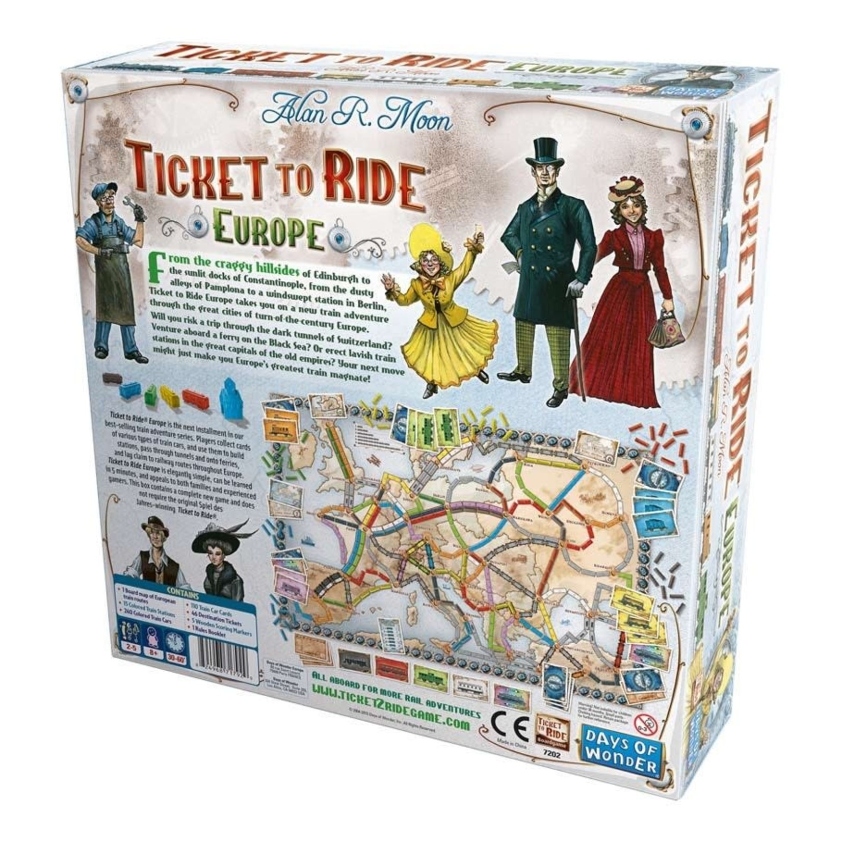 Days of Wonder Ticket To Ride: Europe