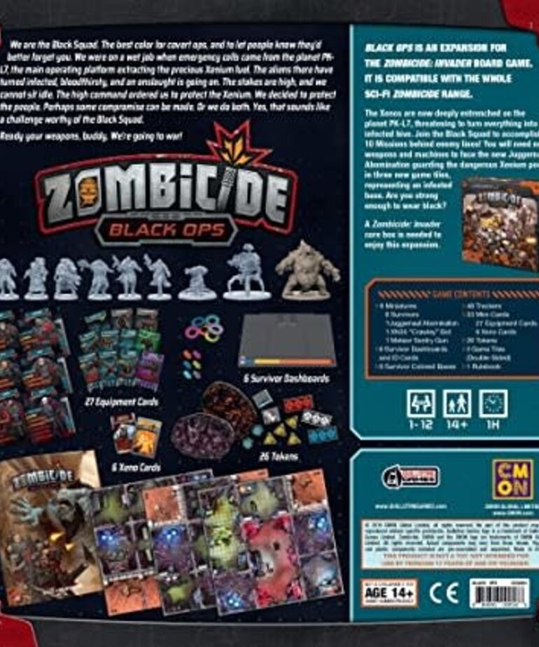 CMON Zombicide: Black Ops