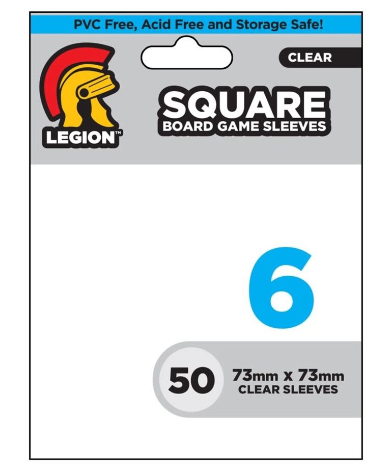 Legion Supplies Deck Protectors: Board Game: Square #6