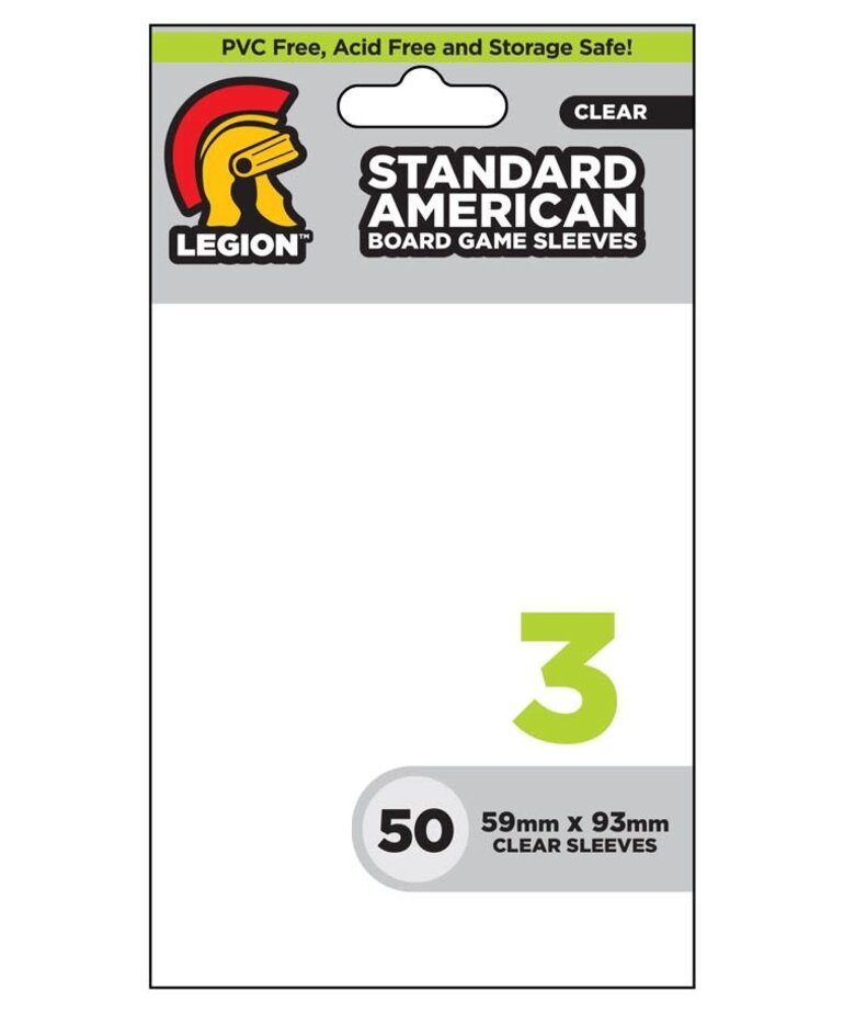 Legion Supplies Deck Protectors: Board Game: Standard American #3