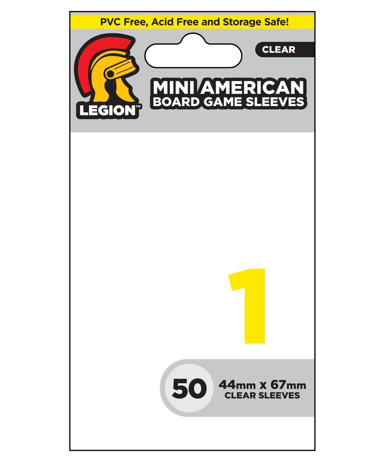 Legion Supplies Deck Protectors: Board Game: Mini American #1