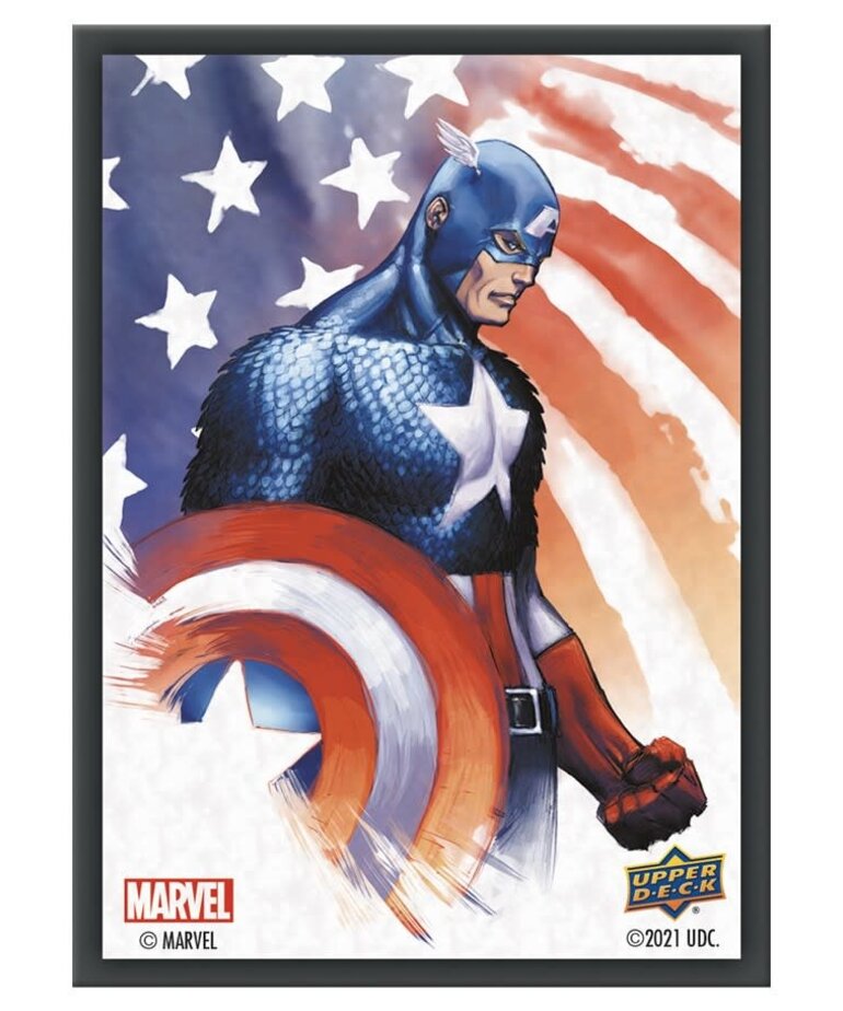 Upper Deck Entertainment Deck Protectors: Marvel: Captain America (65)
