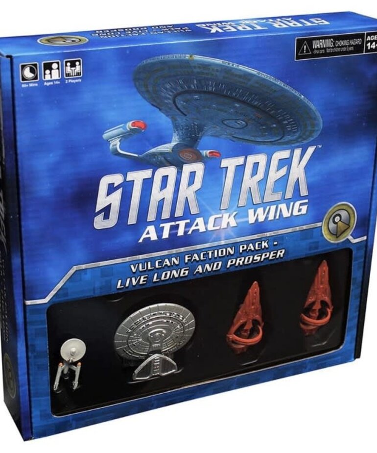 Wizkids Star Trek Attack Wing: Vulcan Faction Pack - Live Long and Prosper