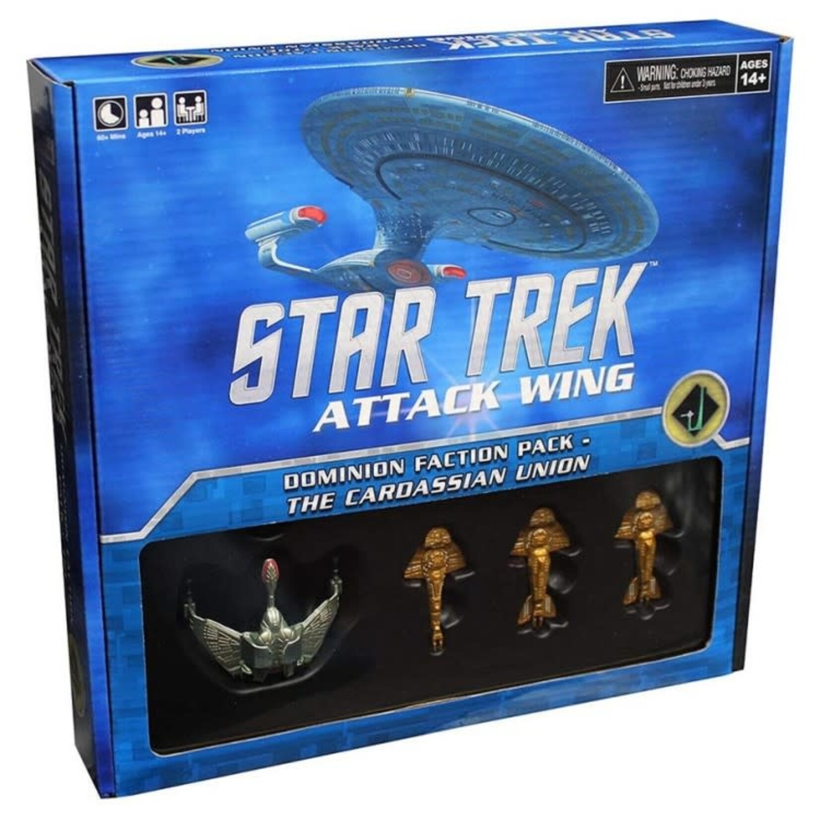 Wizkids Star Trek Attack Wing: Dominion Faction Pack - The Cardassian Union