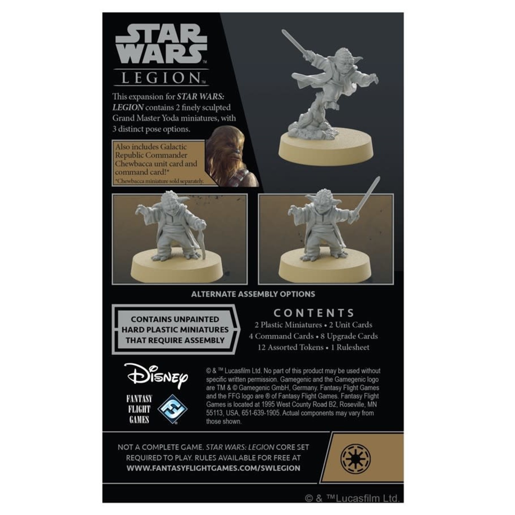 Atomic Mass Games Star Wars Legion: Grand Master Yoda