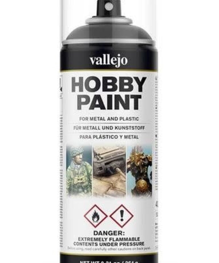 Vallejo Vallejo Black Primer 400ml Spray