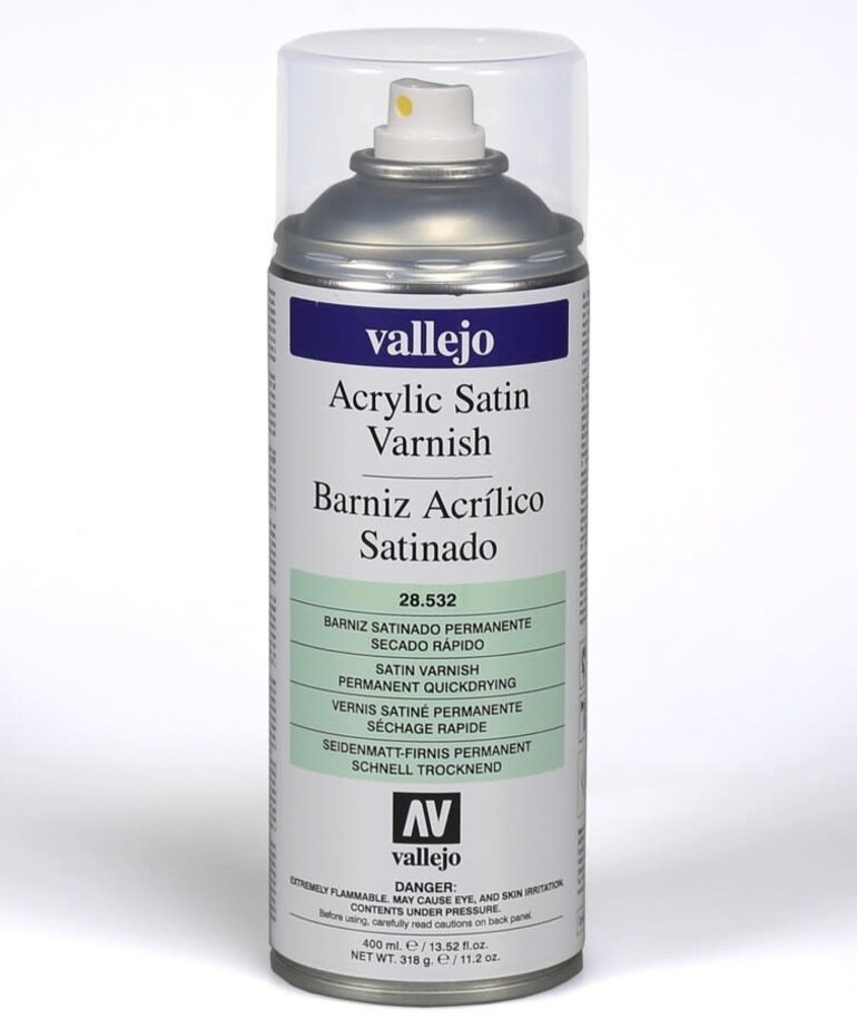 Vallejo Vallejo Satin Varnish 400ml Spray