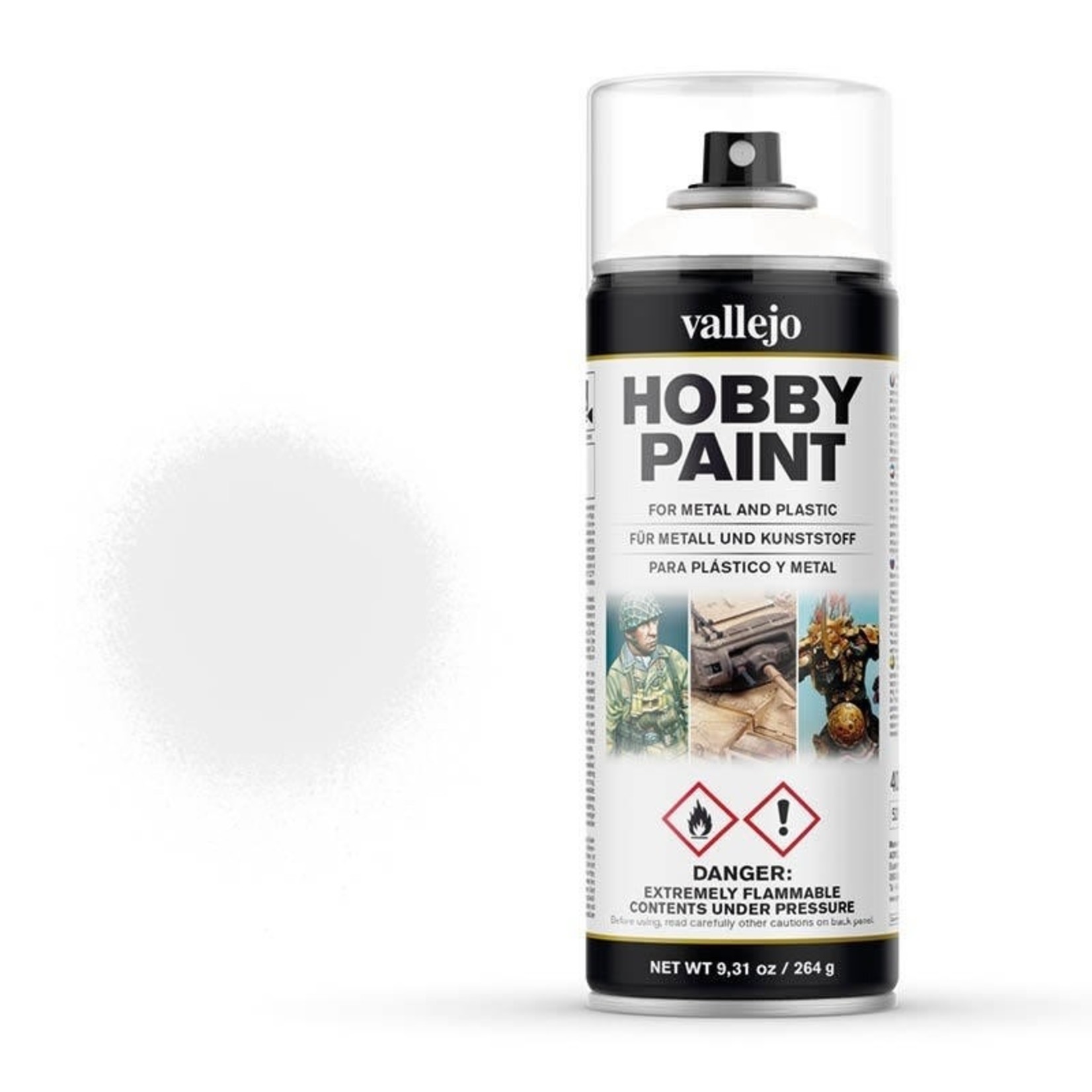 Vallejo Vallejo White Primer 400ml Spray