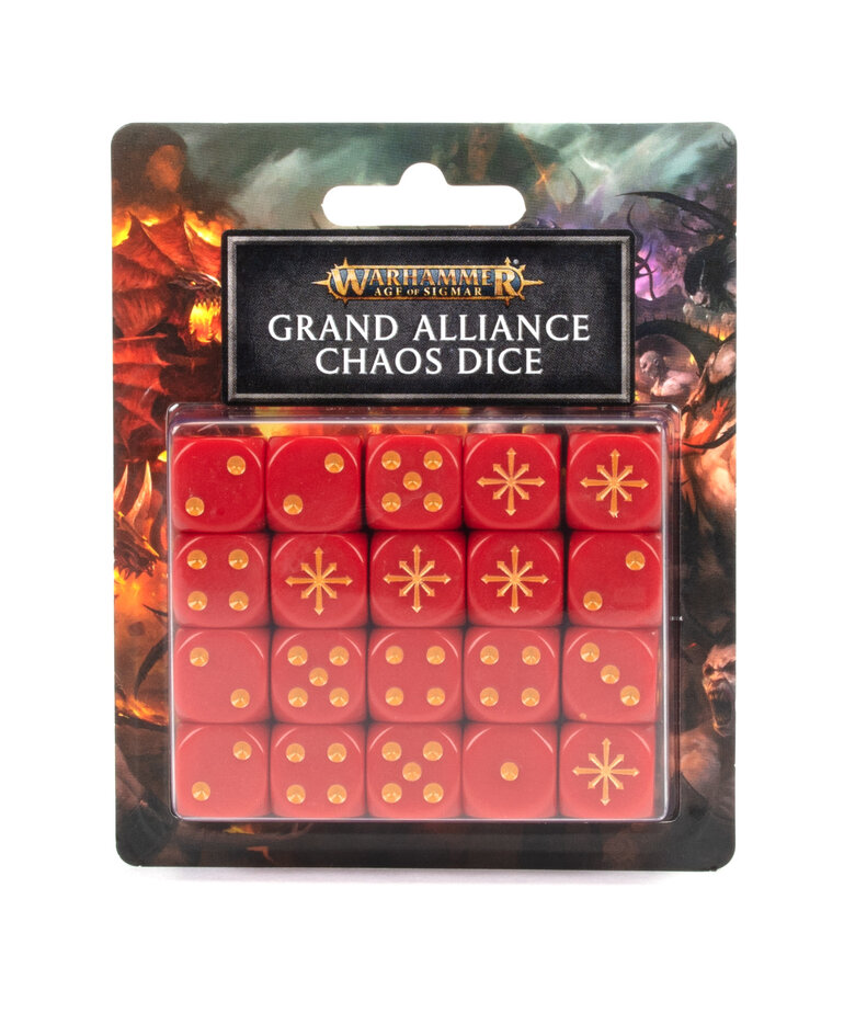 Age of Sigmar Age of Sigmar: Grand Alliance Chaos: Dice