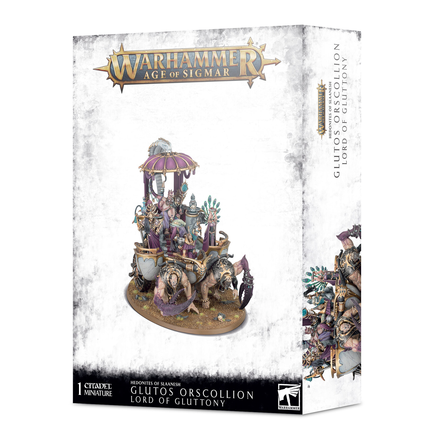 Age of Sigmar Age of Sigmar: Hedonites of Slaanesh: Glutos Orscollion Lord Of Gluttony