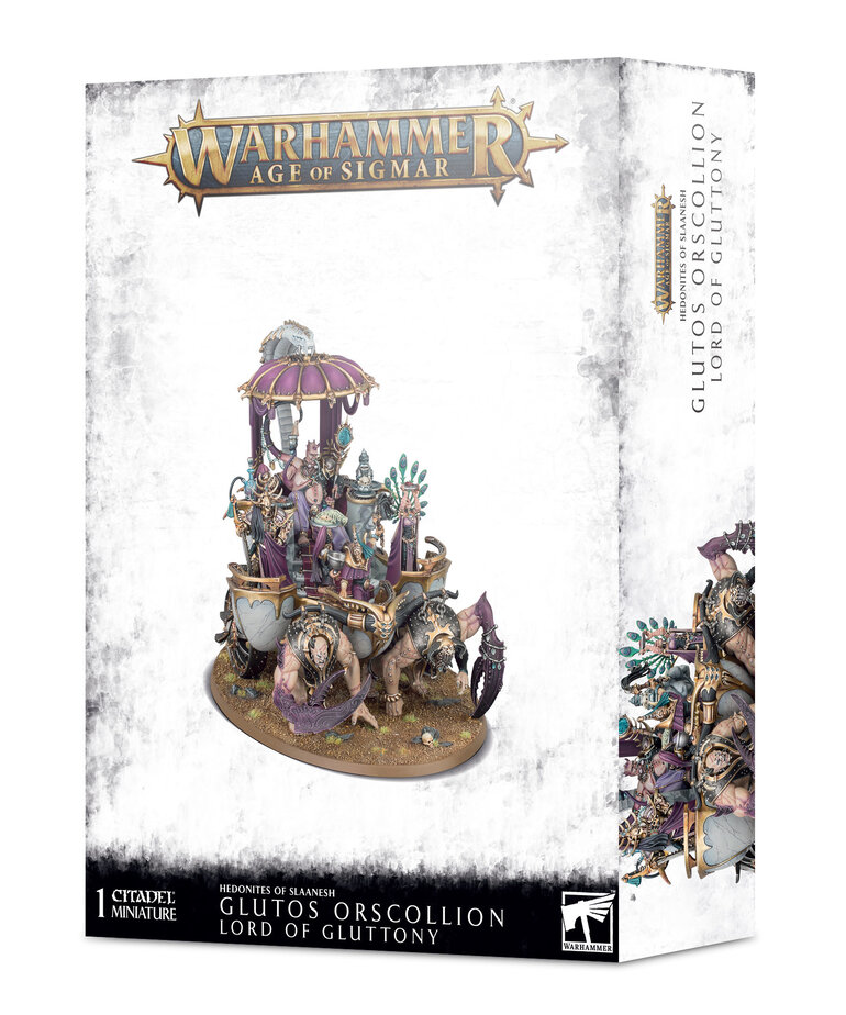 Age of Sigmar Age of Sigmar: Hedonites of Slaanesh: Glutos Orscollion Lord Of Gluttony