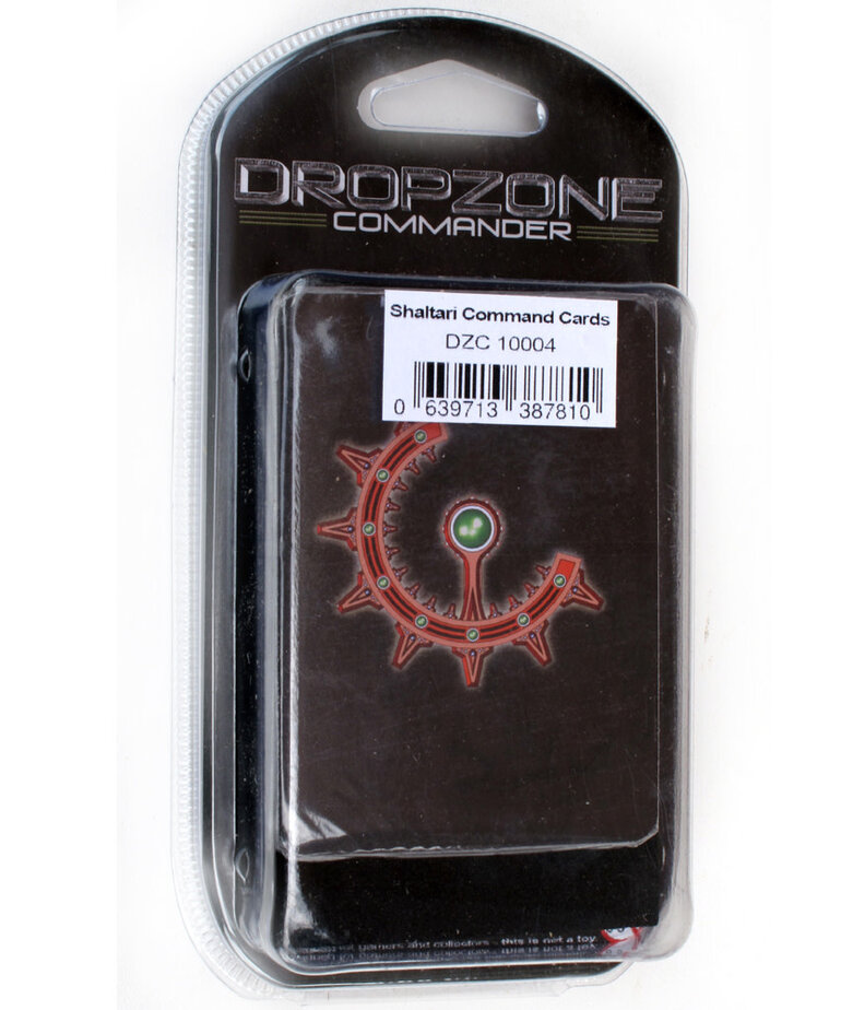 TT Combat Dropzone Commander: Shaltari Command Cards