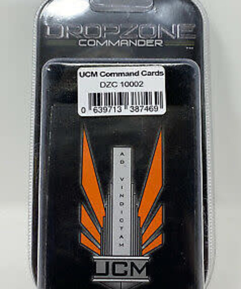 TT Combat Dropzone Commander: UCM Command Cards