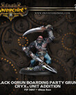 Privateer Press Warmachine: Cryx: Black Ogrun Boarding Party Unit Attachment