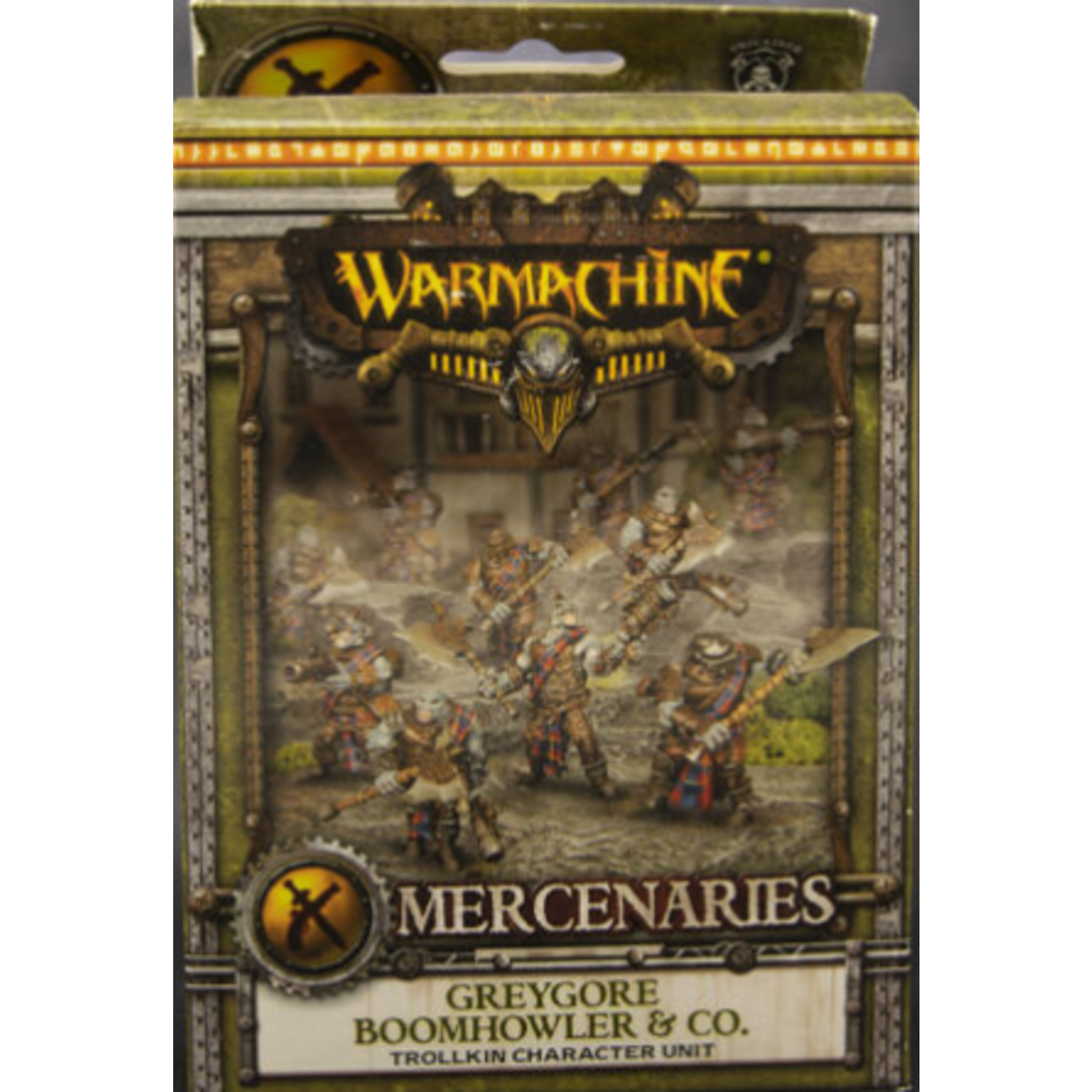 Privateer Press Warmachine: Mercenaries: Greygore Boomhowler & Co