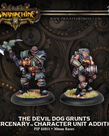 Privateer Press Warmachine: Mercenaries: Devil Dogs (2)
