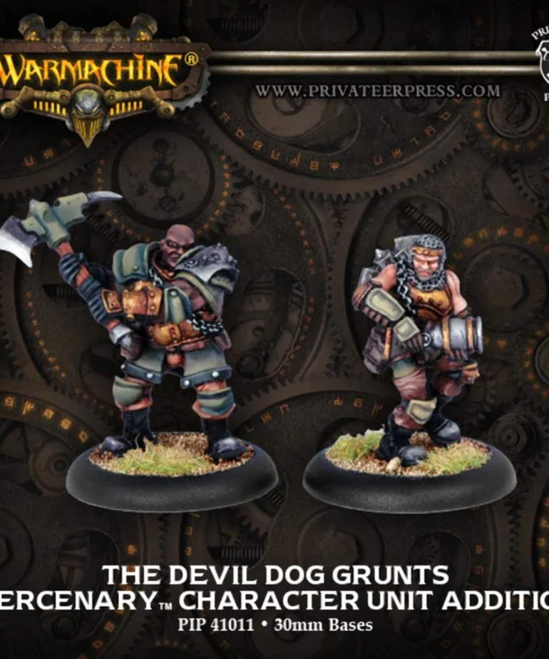 Privateer Press Warmachine: Mercenaries: Devil Dogs (2)