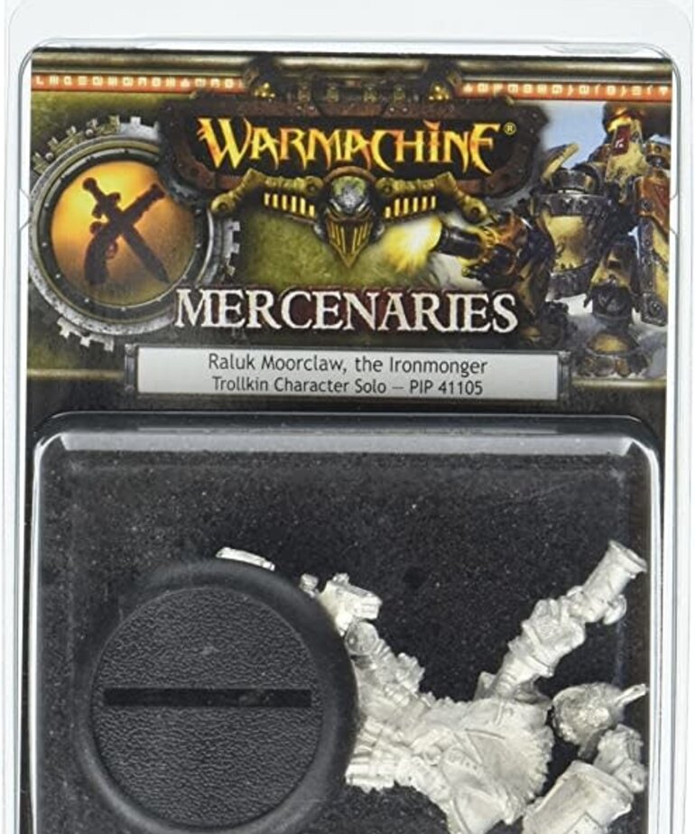 Privateer Press Warmachine: Mercenaries: Raluk Moorclaw The Ironmonger