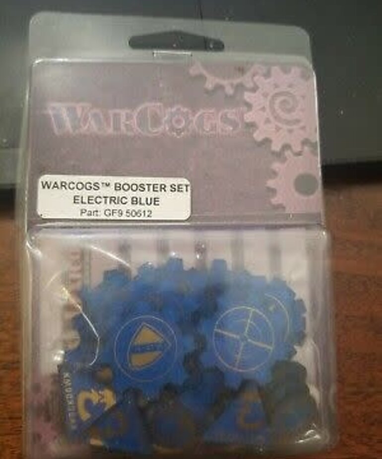 Gale Force Nine Warmachine: Warcogs: Electric Blue: BOOSTER Token Set