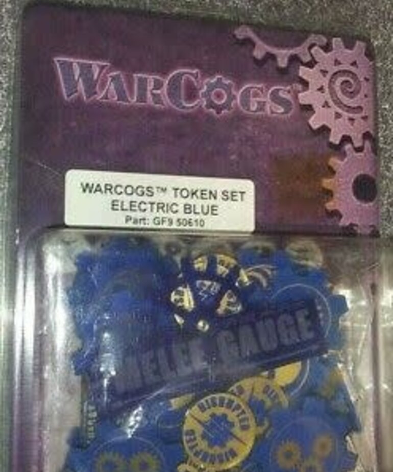 Gale Force Nine Warmachine: Warcogs: Electric Blue Token Set