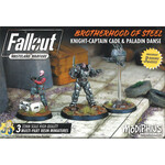 Modiphius Fallout Wasteland Warfare: Brotherhood of Steel: Knight-Captain Cade and Paladin Danse