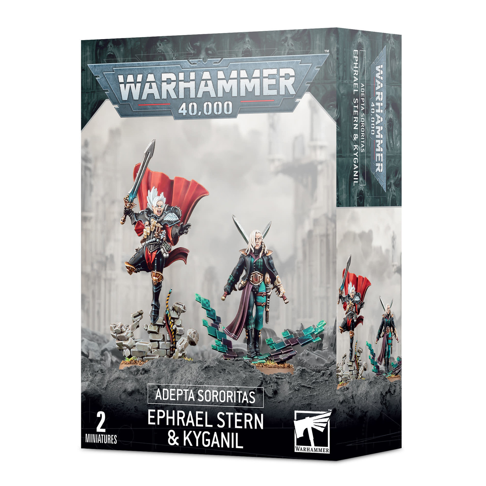 Warhammer 40k Warhammer 40k: Adepta Sororitas: Daemonifuge -- Ephrael Stern and Kyganil