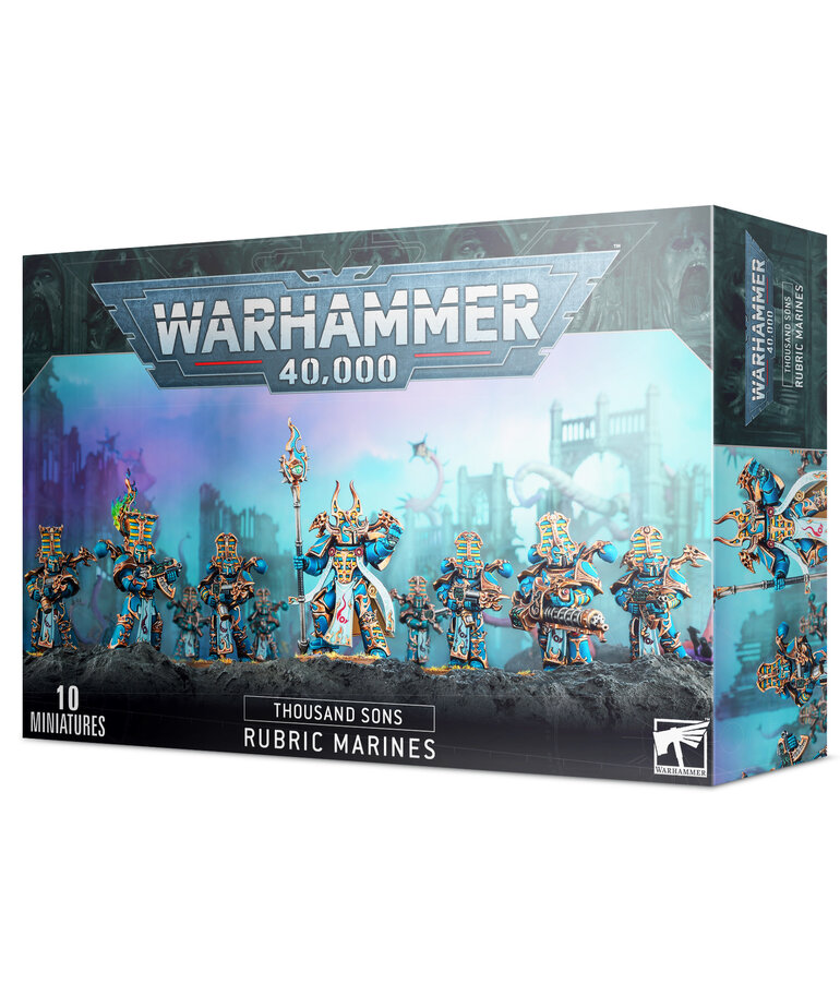 Warhammer 40k Warhammer 40k: Thousand Sons: Rubric Marines