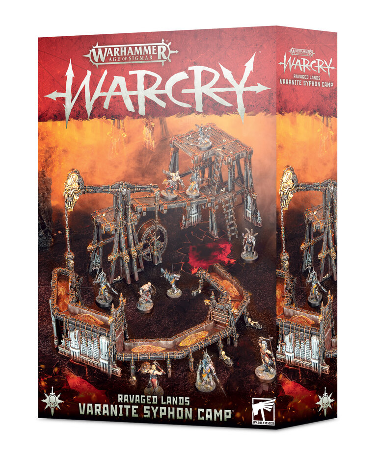 Age of Sigmar Terrain: Warhammer Warcry: Ravaged Lands Varanite Syphon Camp