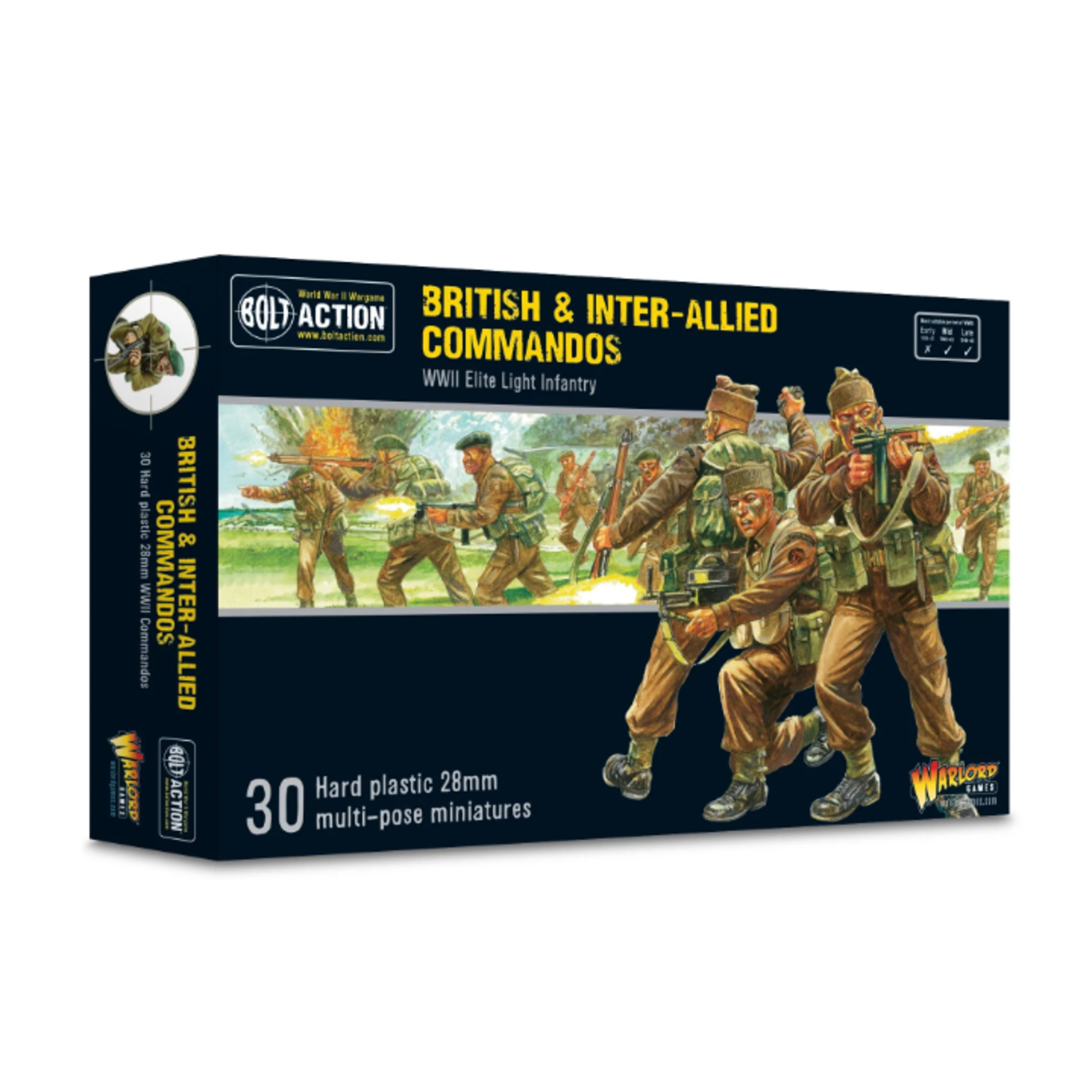 Warlord Games Bolt Action: British & Inter-Allied Commandos